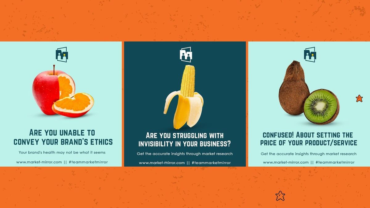 Content folio work by Creeative Baasta