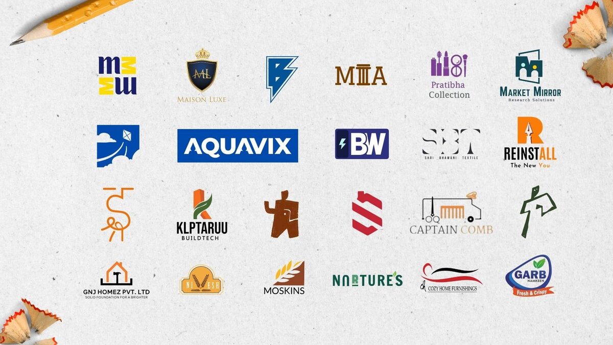 Logo folio work by Creeative Baasta